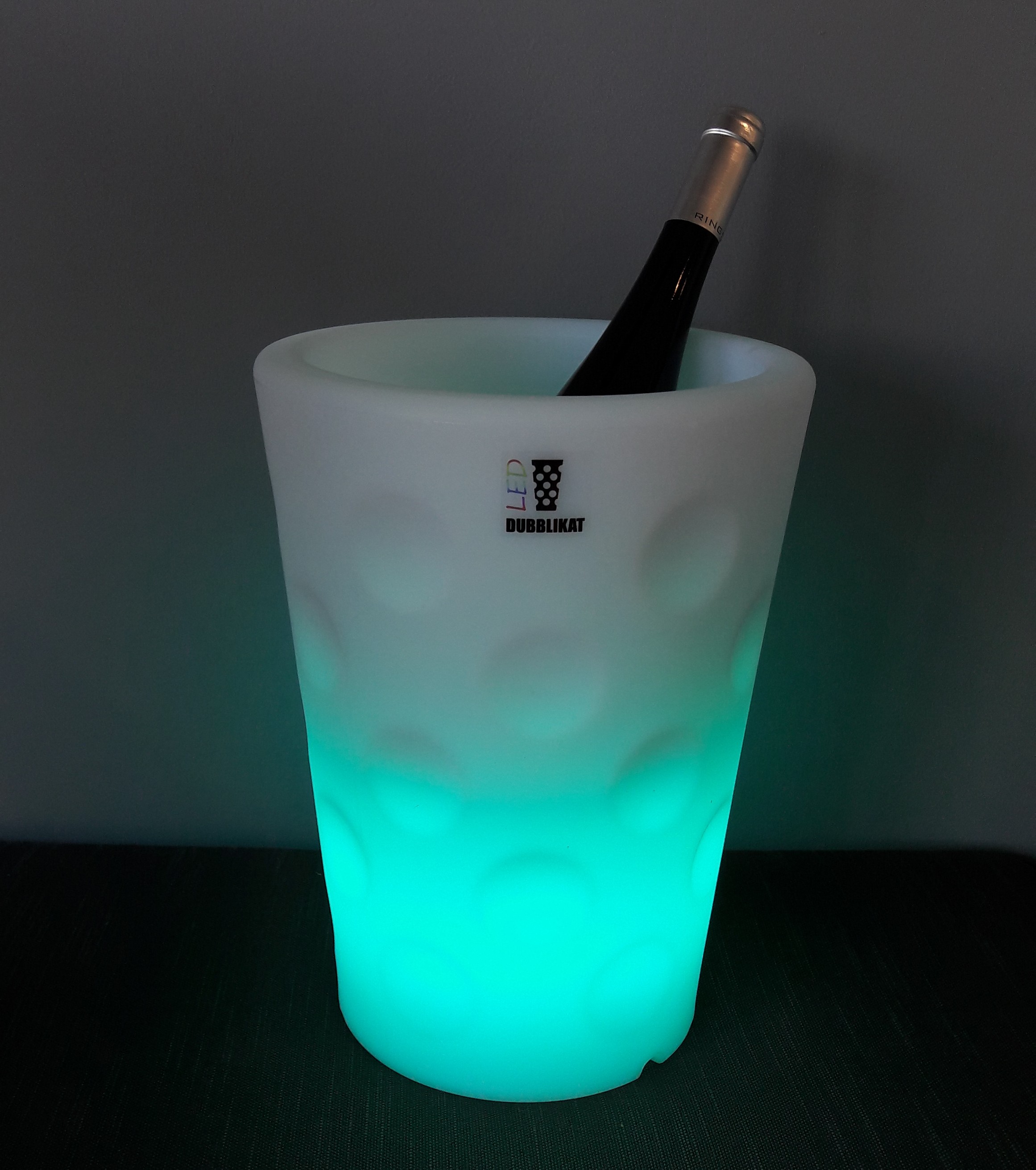 LED Dubbeflaschenkühler