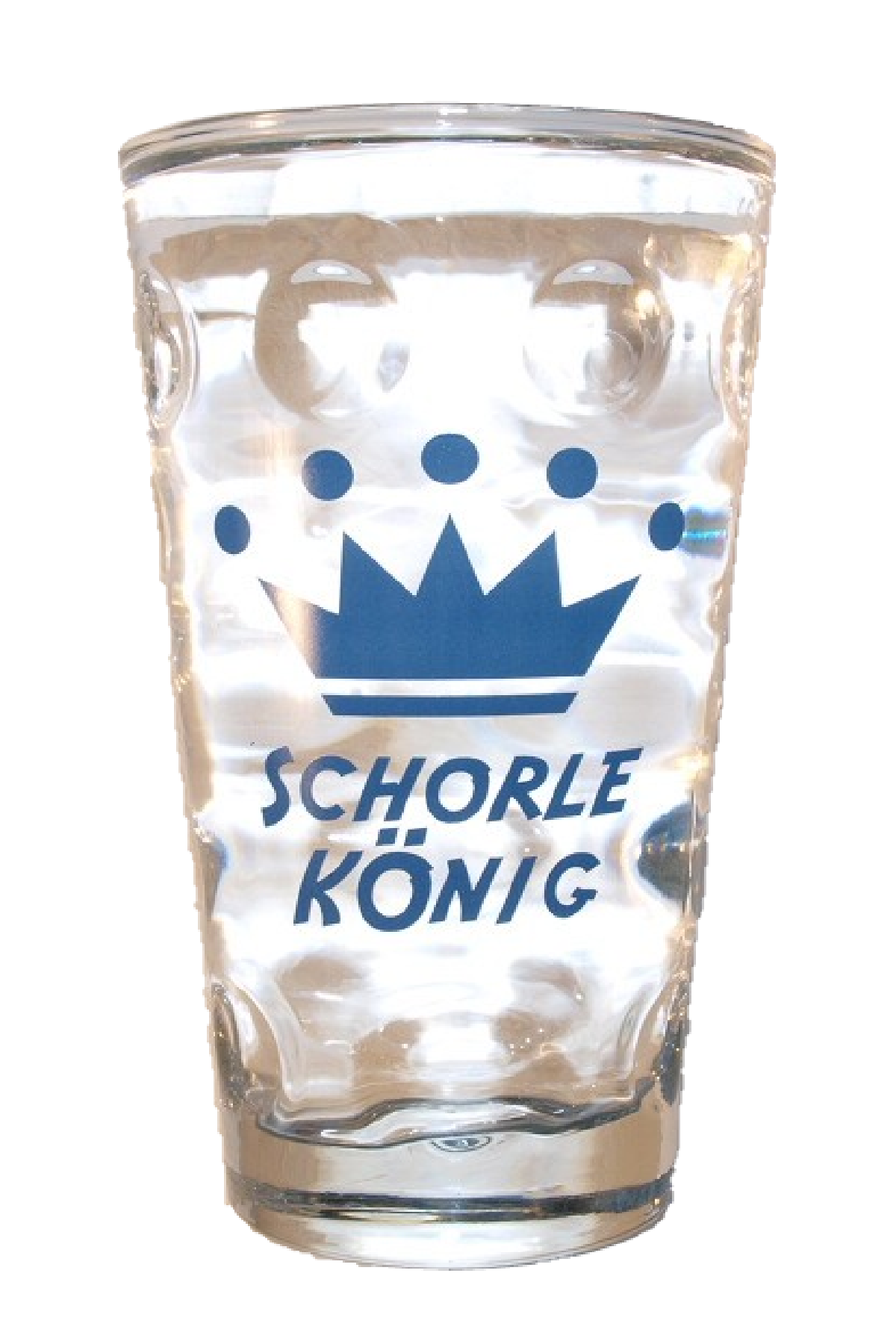 Dubbeglas Schorlequeen - Schorlekönig 0,5l