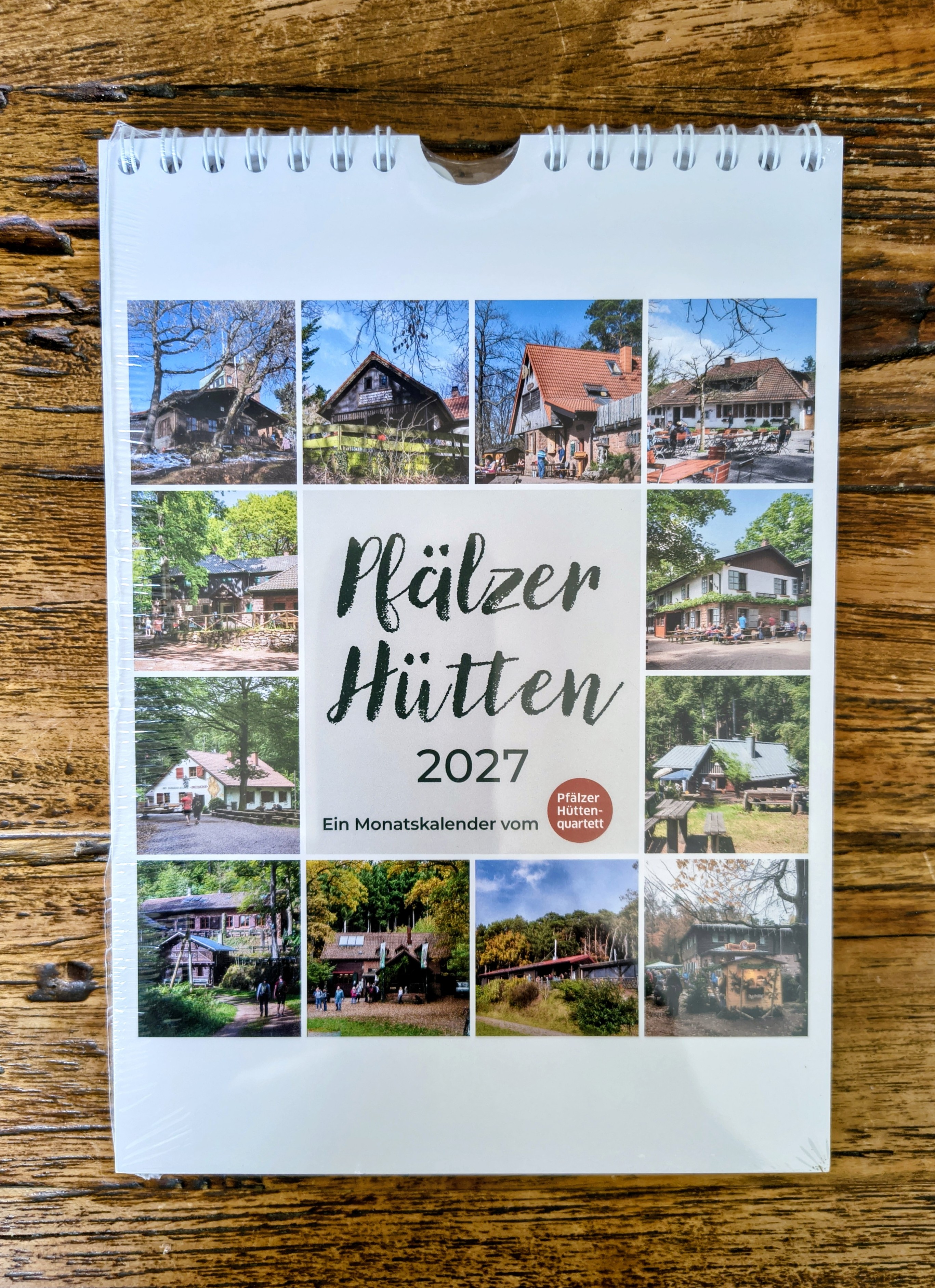 Monatskalender Pfälzer Hütten 2027