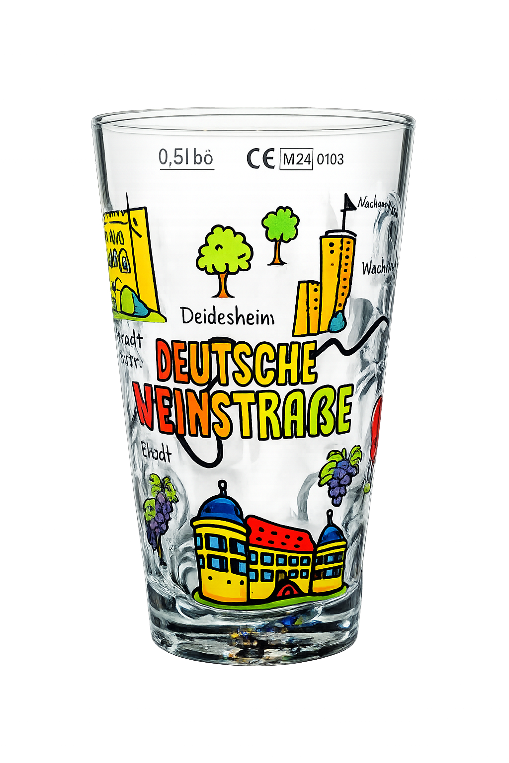 Dubbeglas Deutsche Weinstraße