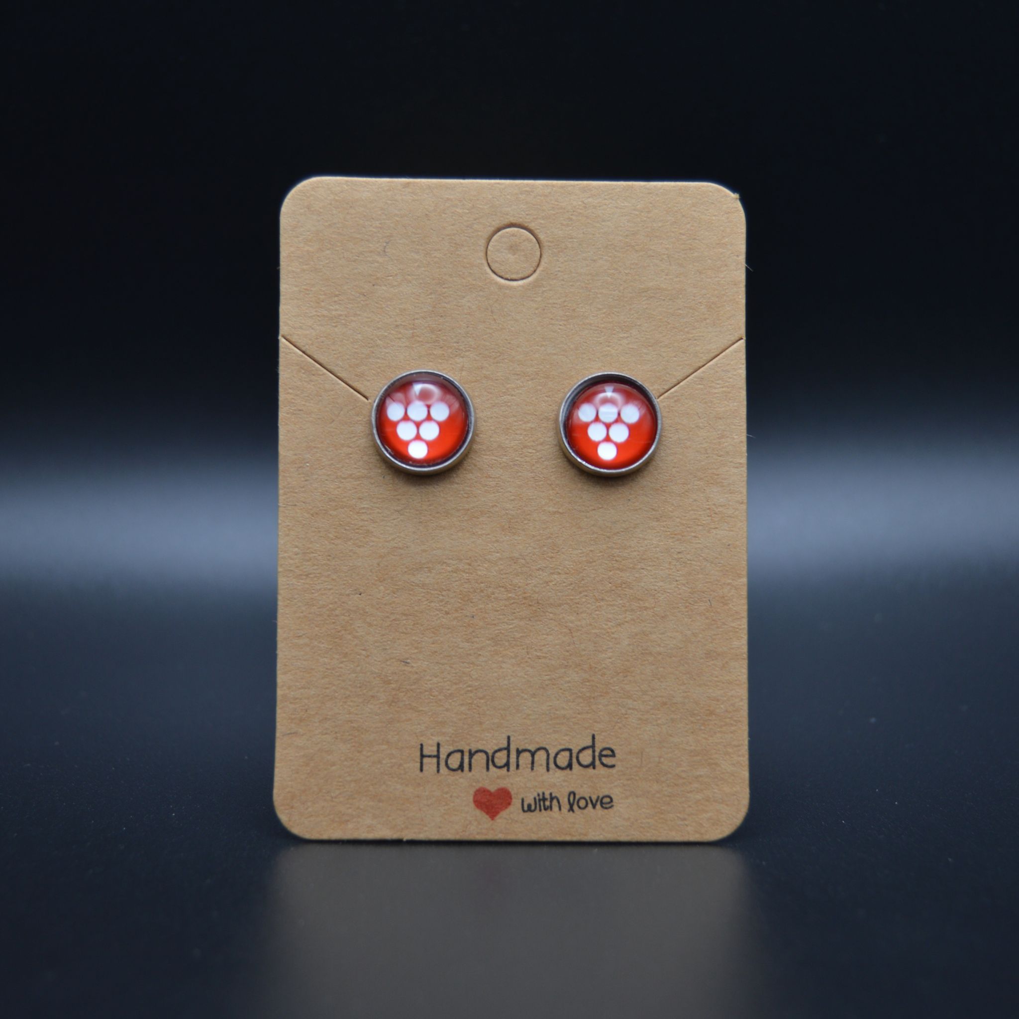 Weintrauben Ohrstecker