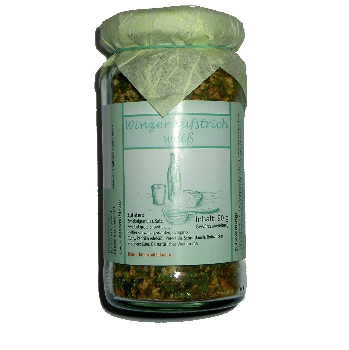 Winzeraufstrich - Weiß 90g