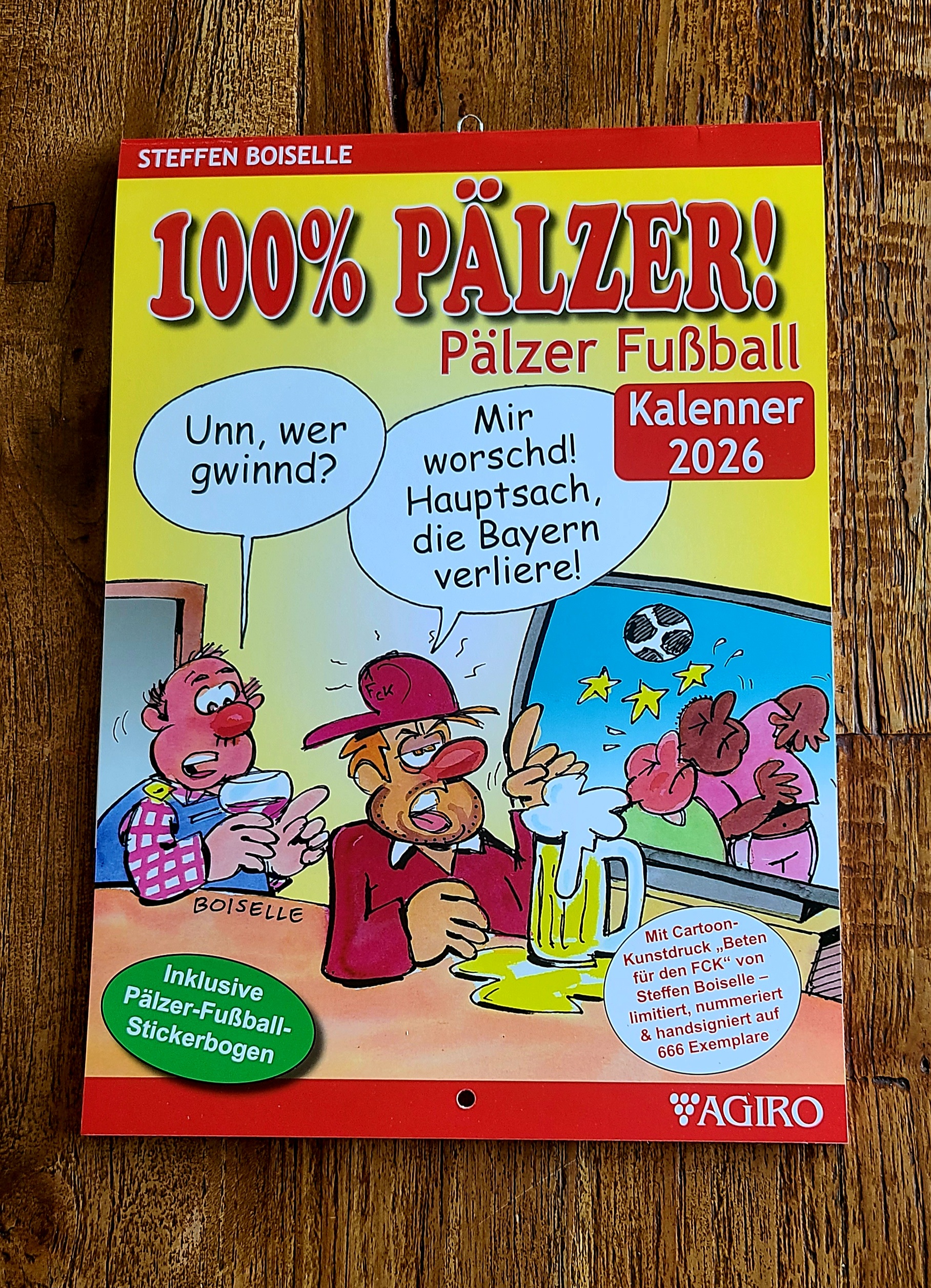 Fußball Kalender 100% Pfälzer