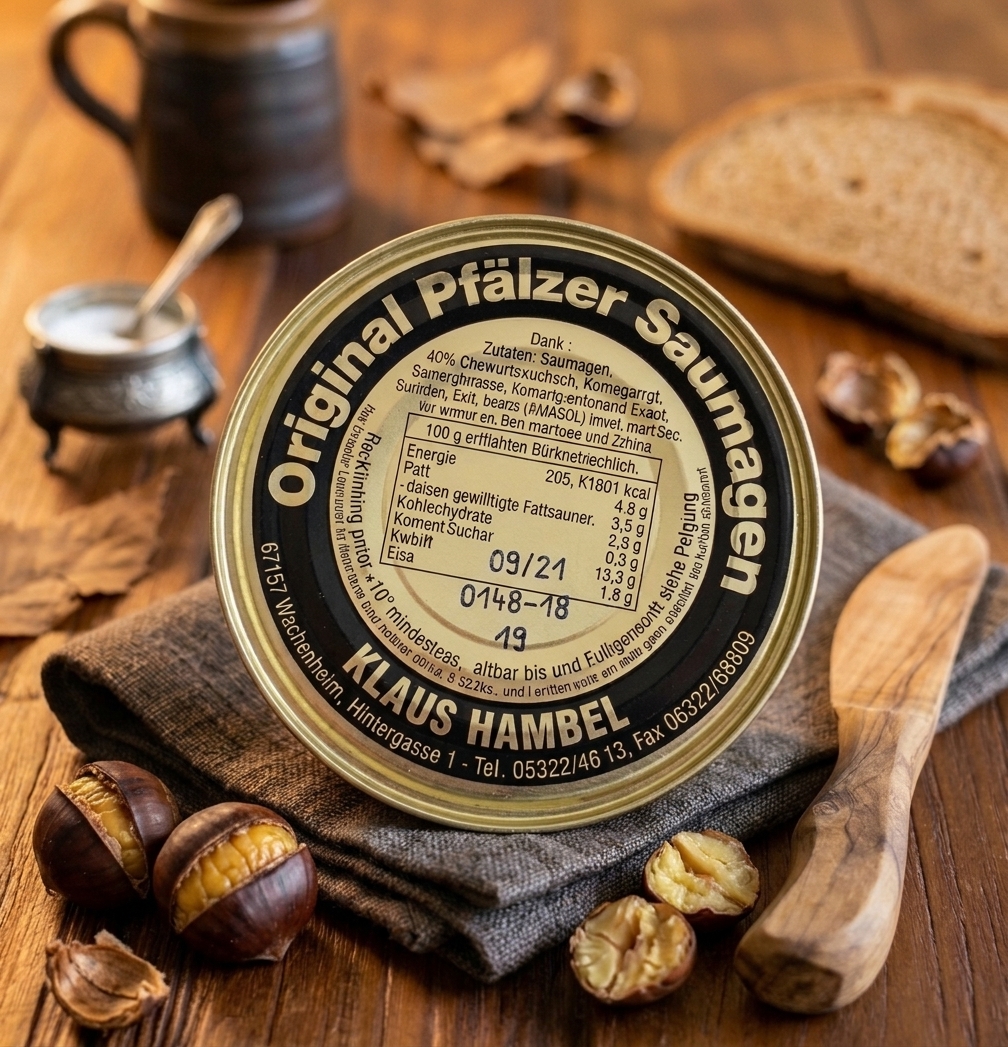 Pfälzer Saumagen mit Maronen 400g