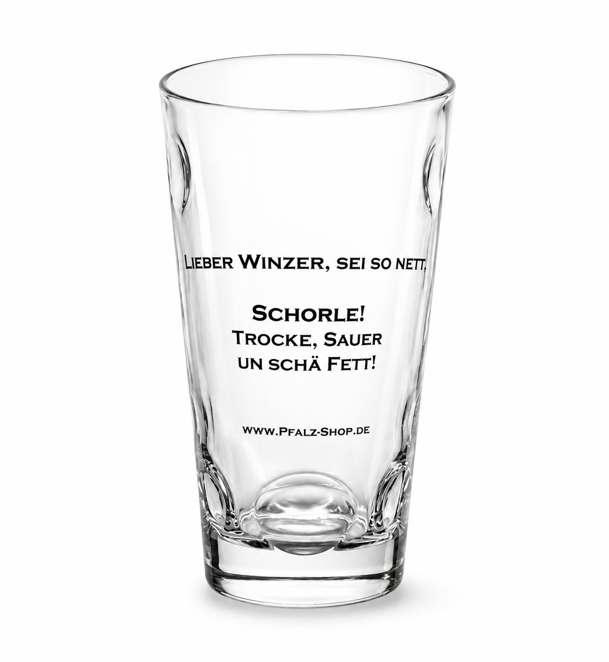 Dubbeglas lieber Winzer!