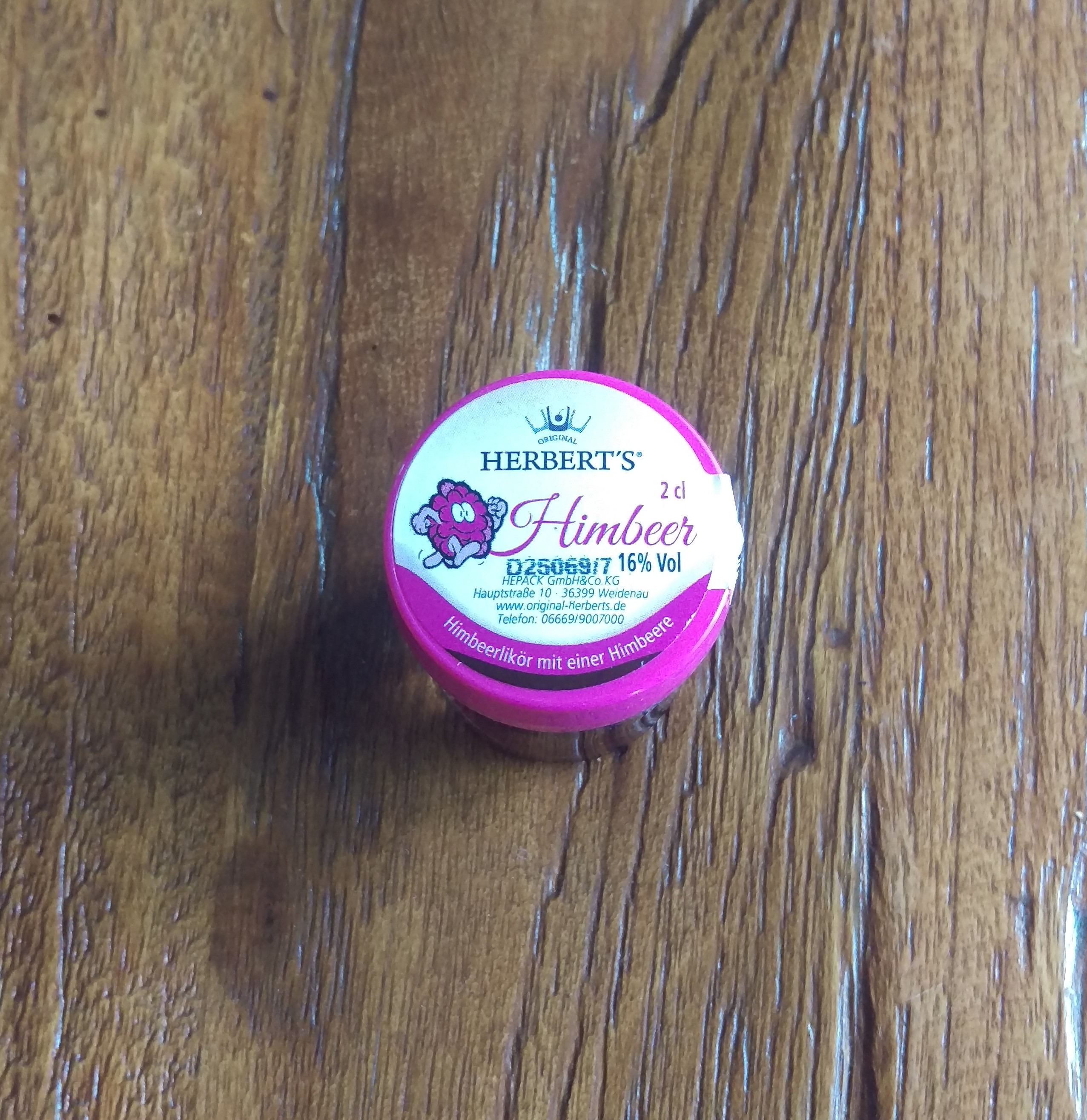 Herbert´s Himbeer 2cl