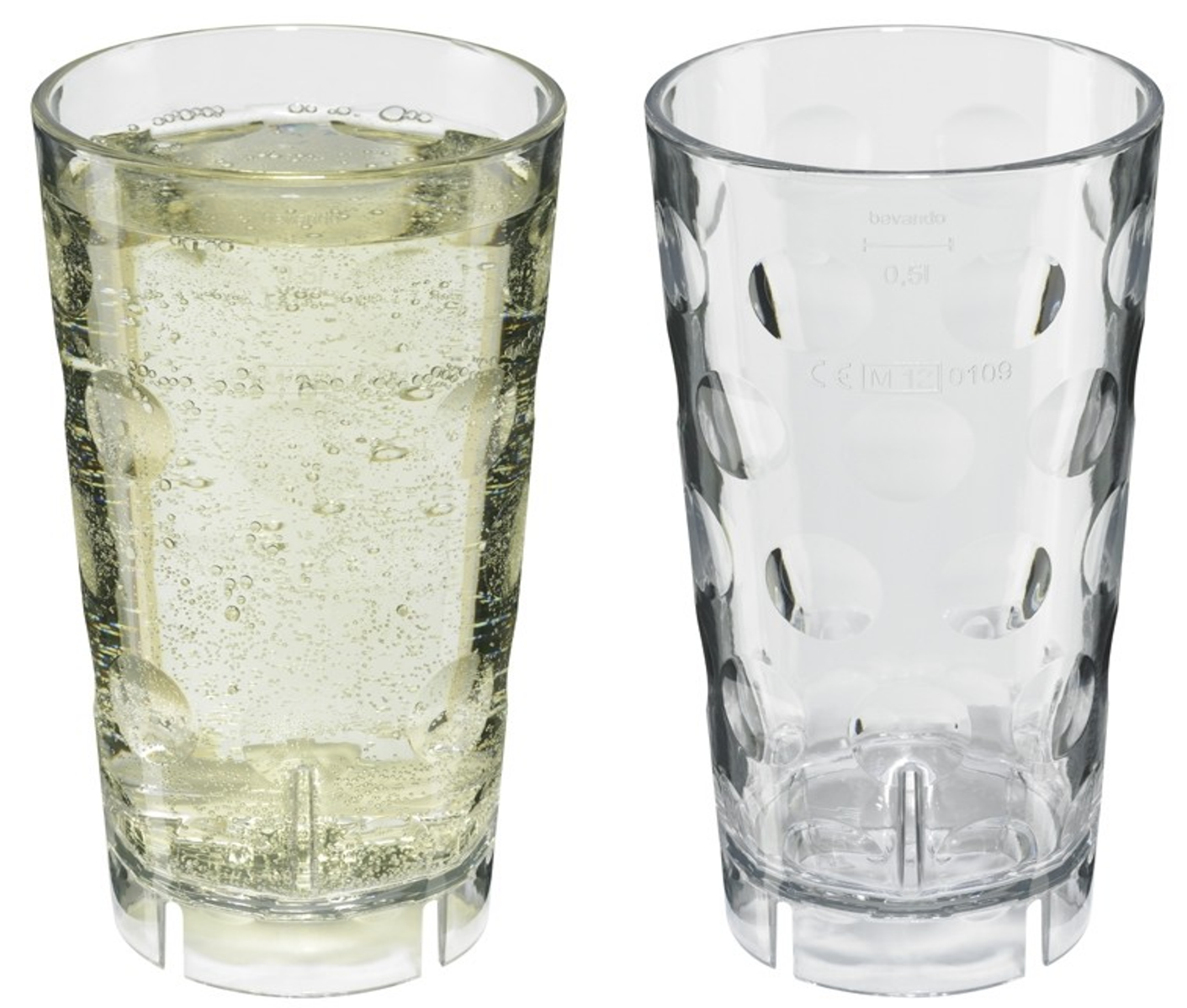 Dubbebecher 0,5l aus Polycarbonat