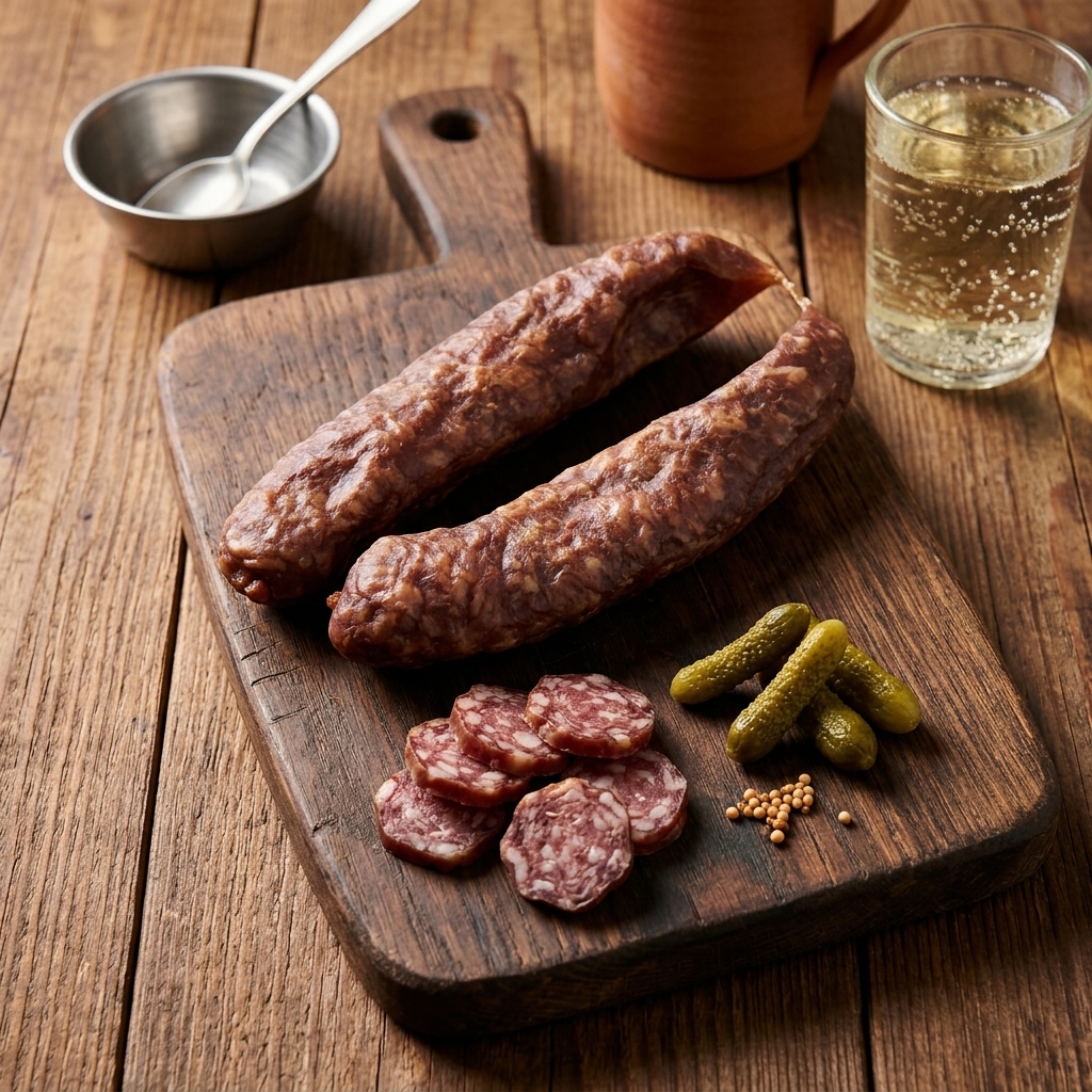 Bratwurst - getrocknet - 2 Stück