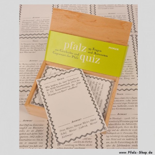Pfalz Quiz 99 Fragen und Antworten