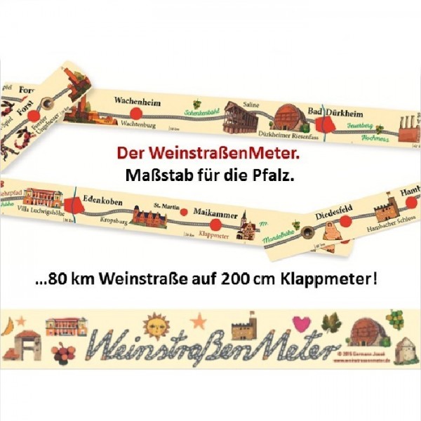 Weinstraßenmeter - die Pfalz in voller Länge!