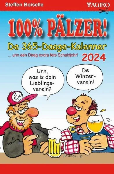 Pfalzkalender 2024 Abreißkalender 100% Pfälzer